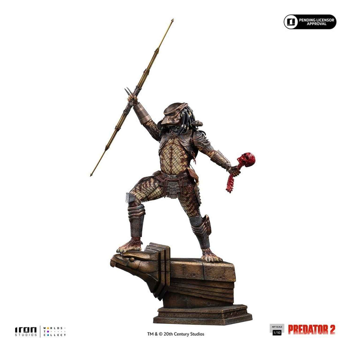 Iron Studios Predator 2 - Predator City Hunter Art Scale 1/10 - Statue