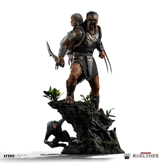 Iron Studios Predator: Badlands - Dek & Thia Art Scale 1/10 - Statue