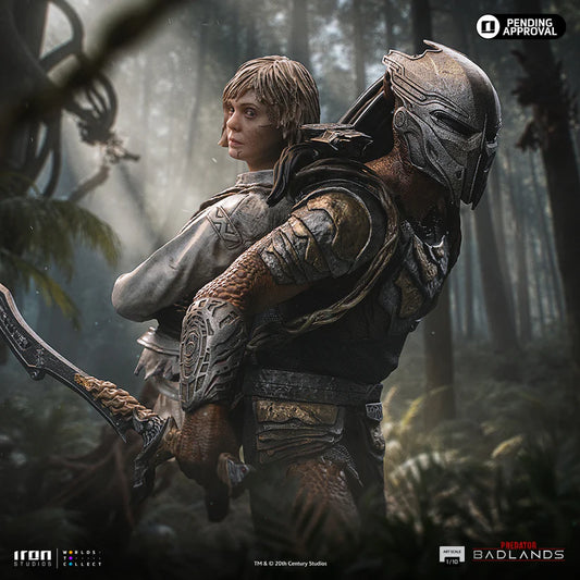 Iron Studios Predator: Badlands - Dek & Thia Art Scale 1/10 - Statue
