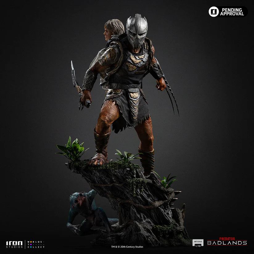 Iron Studios Predator: Badlands - Dek & Thia Art Scale 1/10 - Statue
