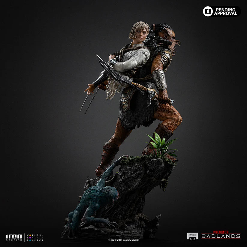Iron Studios Predator: Badlands - Dek & Thia Art Scale 1/10 - Statue