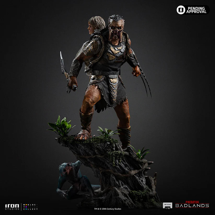 Iron Studios Predator: Badlands - Dek & Thia Art Scale 1/10 - Statue