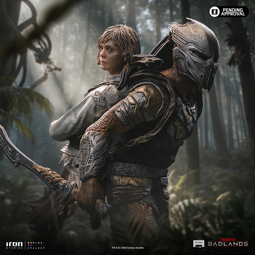 Iron Studios Predator: Badlands - Dek & Thia Art Scale 1/10 - Statue