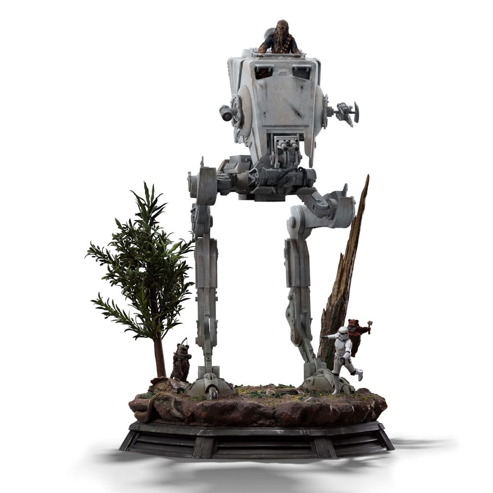 Iron Studios Star Wars - Chewbacca im AT-ST Demi Art Scale 1/20 - Statue