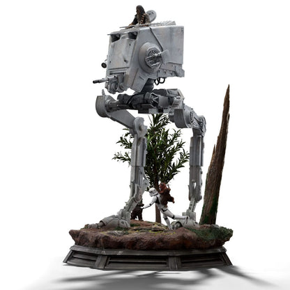 Iron Studios Star Wars - Chewbacca im AT-ST Demi Art Scale 1/20 - Statue