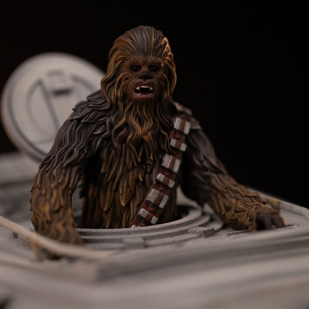 Iron Studios Star Wars - Chewbacca im AT-ST Demi Art Scale 1/20 - Statue