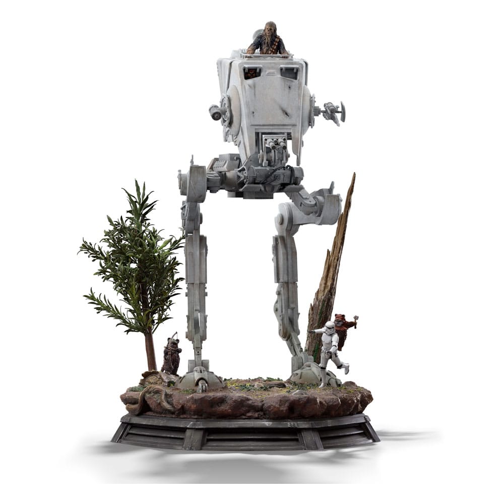 Iron Studios Star Wars - Chewbacca im AT-ST Demi Art Scale 1/20 - Statue
