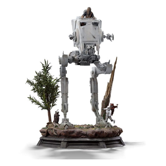 Iron Studios Star Wars - Chewbacca im AT-ST Demi Art Scale 1/20 - Statue