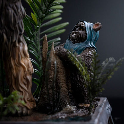 Iron Studios Star Wars - Chewbacca und Tokkat Art Scale 1/10 - Statue