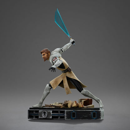 Iron Studios Star Wars: Clone Wars - Obi-Wan Kenobi Art Scale 1/10 - Statue