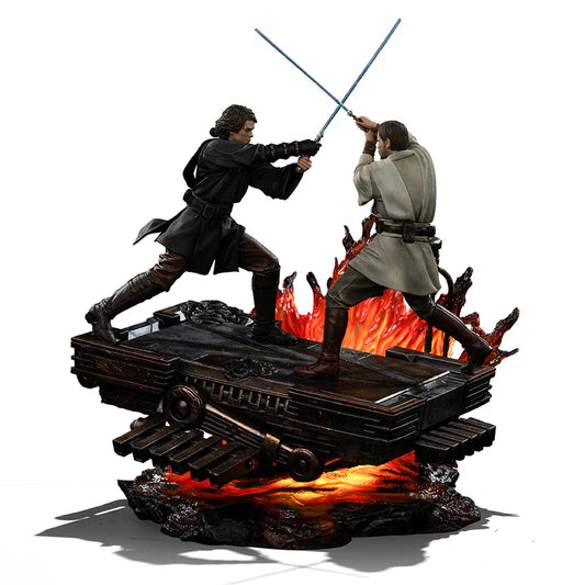 Iron Studios Star Wars: Die Rache der Sith - Anakin vs Obi-Wan Art Scale 1/10 - Statue