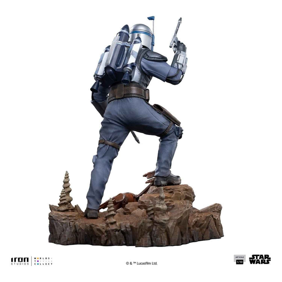 Iron Studios Star Wars - Jango Fett Art Scale 1/10 - Statue