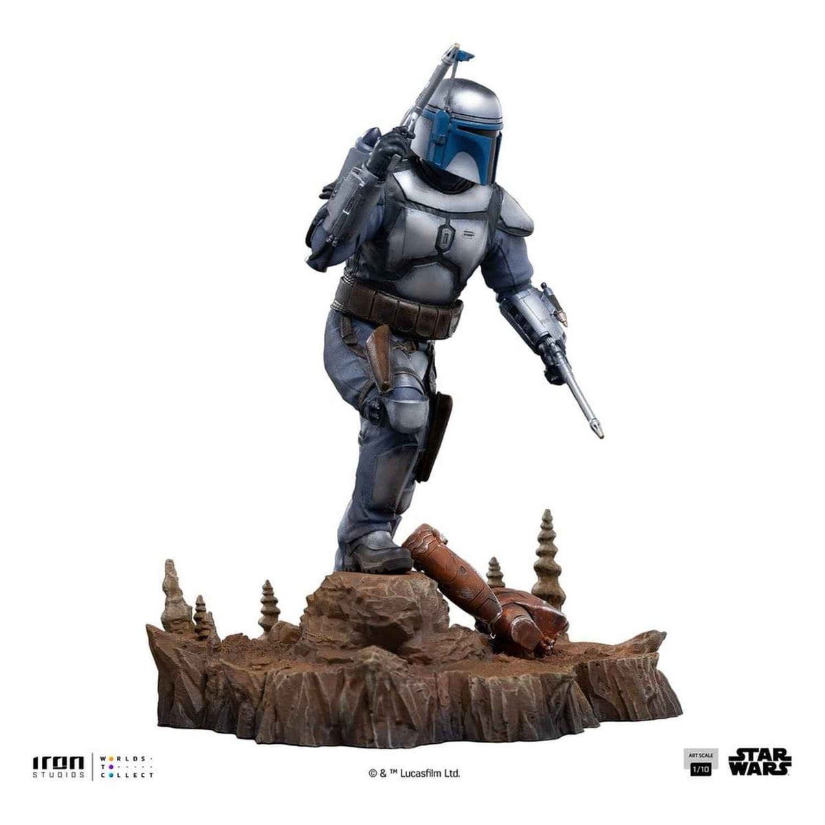 Iron Studios Star Wars - Jango Fett Art Scale 1/10 - Statue