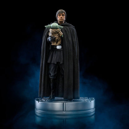 Iron Studios Star Wars - Luke Skywalker und Grogu Art Scale 1/10 - Statue