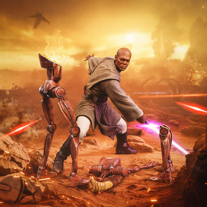 Iron Studios Star Wars - Mace Windu Art Scale 1/10 - Statue