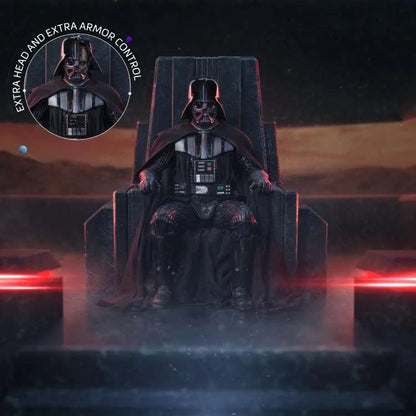 Iron Studios Star Wars: Obi-Wan Kenobi - Darth Vader auf Thron Art Scale 1/10 - Statue
