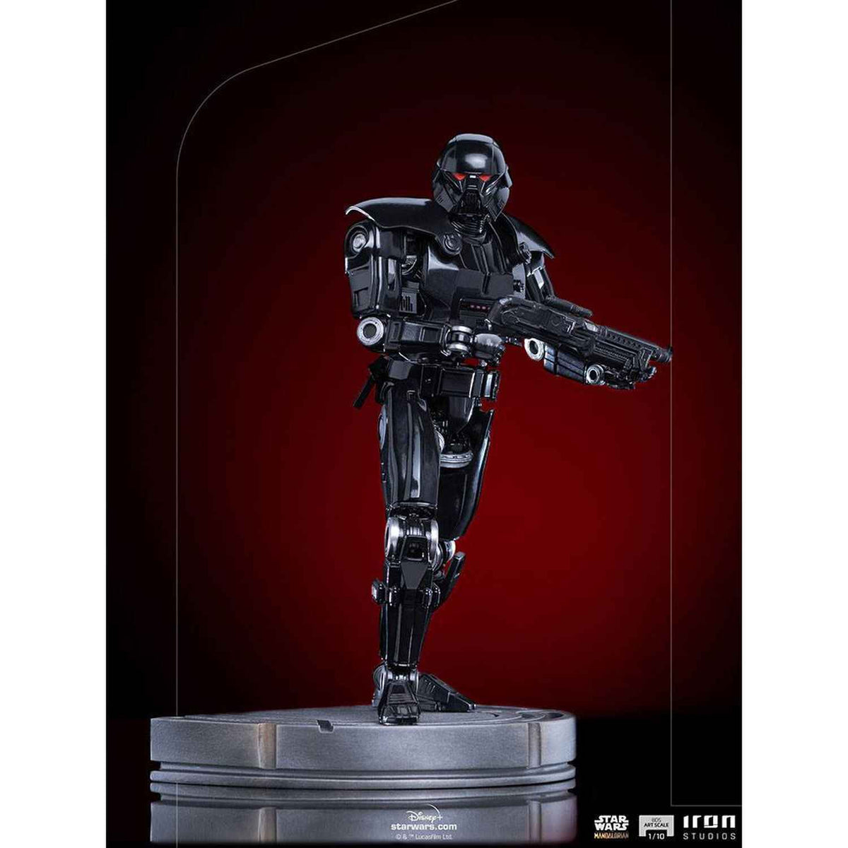 Iron Studios Star Wars: The Mandalorian - Dark Trooper BDS Art Scale 1/10 - Statue