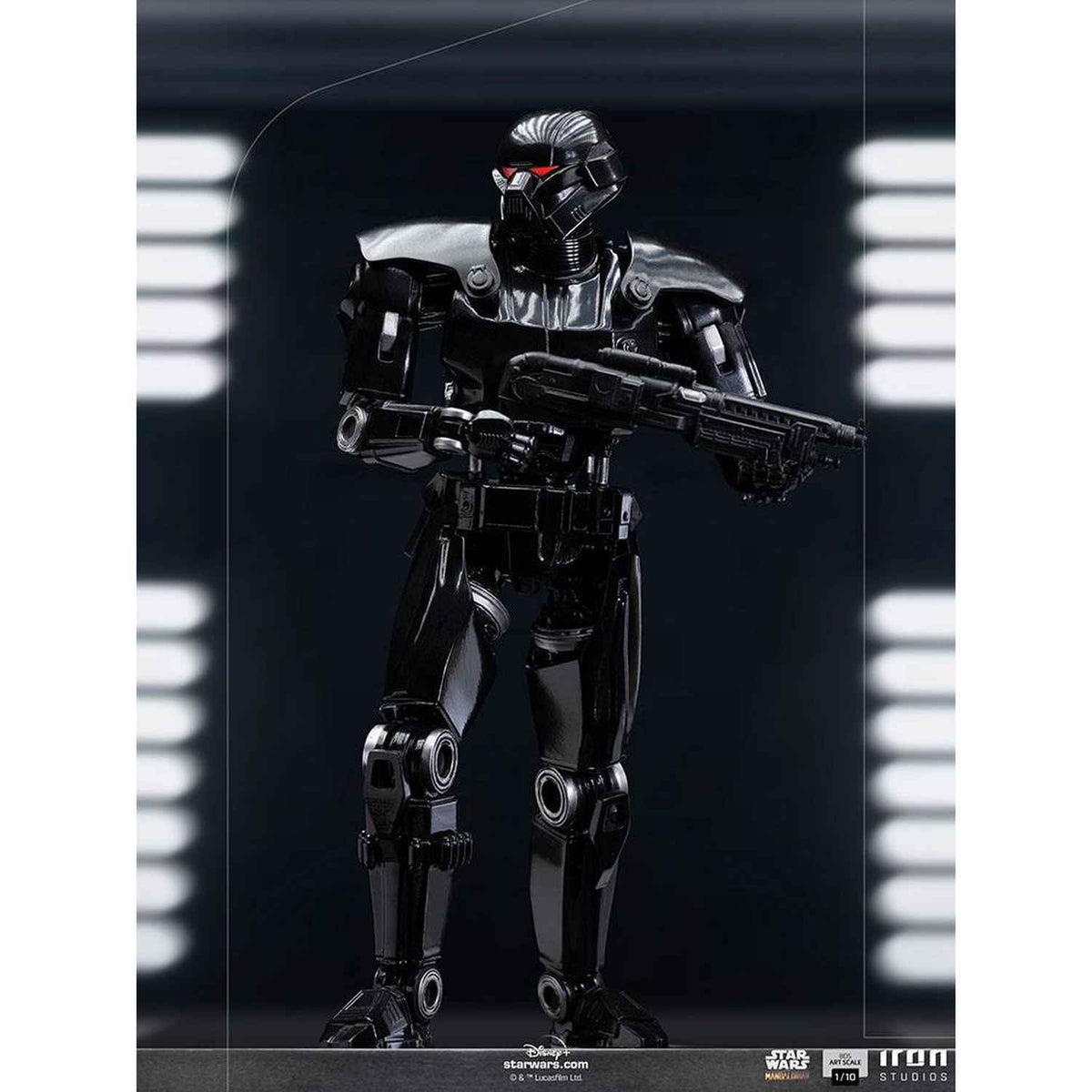Iron Studios Star Wars: The Mandalorian - Dark Trooper BDS Art Scale 1/10 - Statue