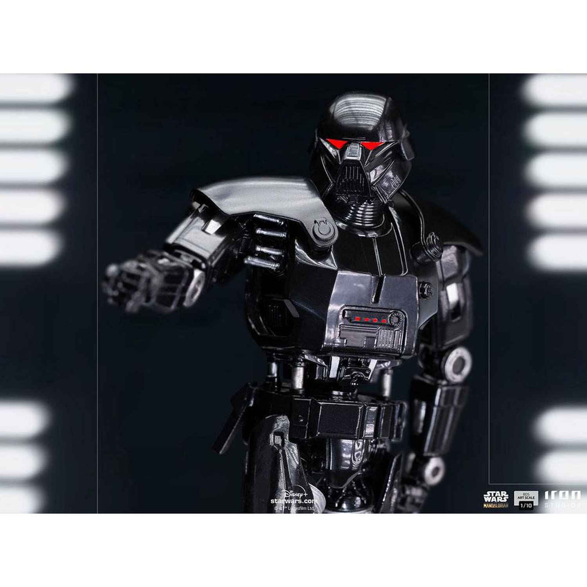 Iron Studios Star Wars: The Mandalorian - Dark Trooper BDS Art Scale 1/10 - Statue