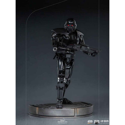 Iron Studios Star Wars: The Mandalorian - Dark Trooper BDS Art Scale 1/10 - Statue