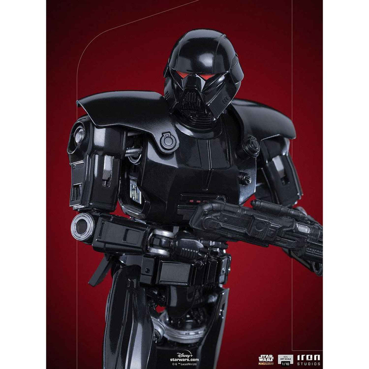 Iron Studios Star Wars: The Mandalorian - Dark Trooper BDS Art Scale 1/10 - Statue