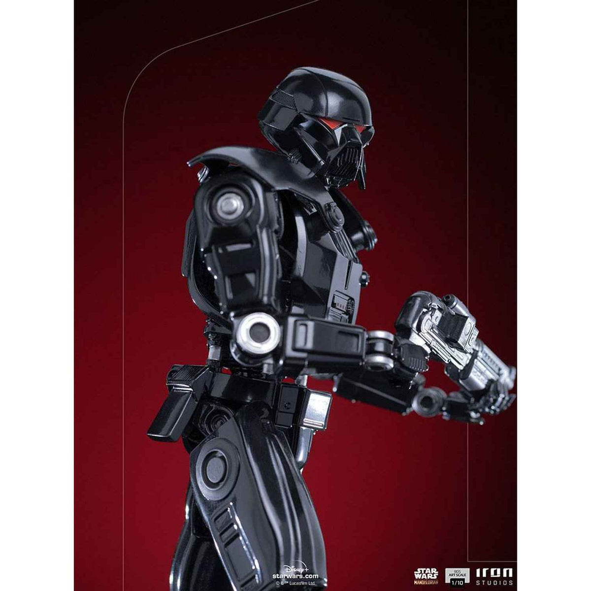 Iron Studios Star Wars: The Mandalorian - Dark Trooper BDS Art Scale 1/10 - Statue