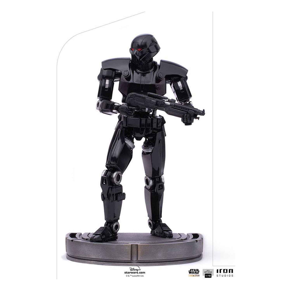 Iron Studios Star Wars: The Mandalorian - Dark Trooper BDS Art Scale 1/10 - Statue