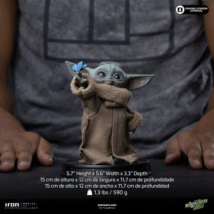 Iron Studios Star Wars: The Mandalorian & Grogu - Grogu (Butterfly Wonder) Statue