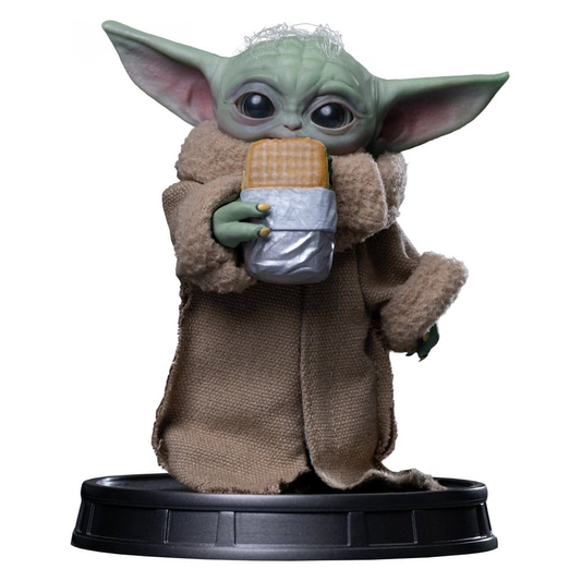 Iron Studios Star Wars: The Mandalorian & Grogu - Grogu (Food Cart Snack) Statue