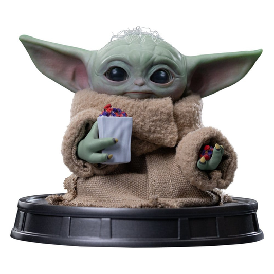 Iron Studios Star Wars: The Mandalorian & Grogu - Grogu (Popcorn Time) Statue