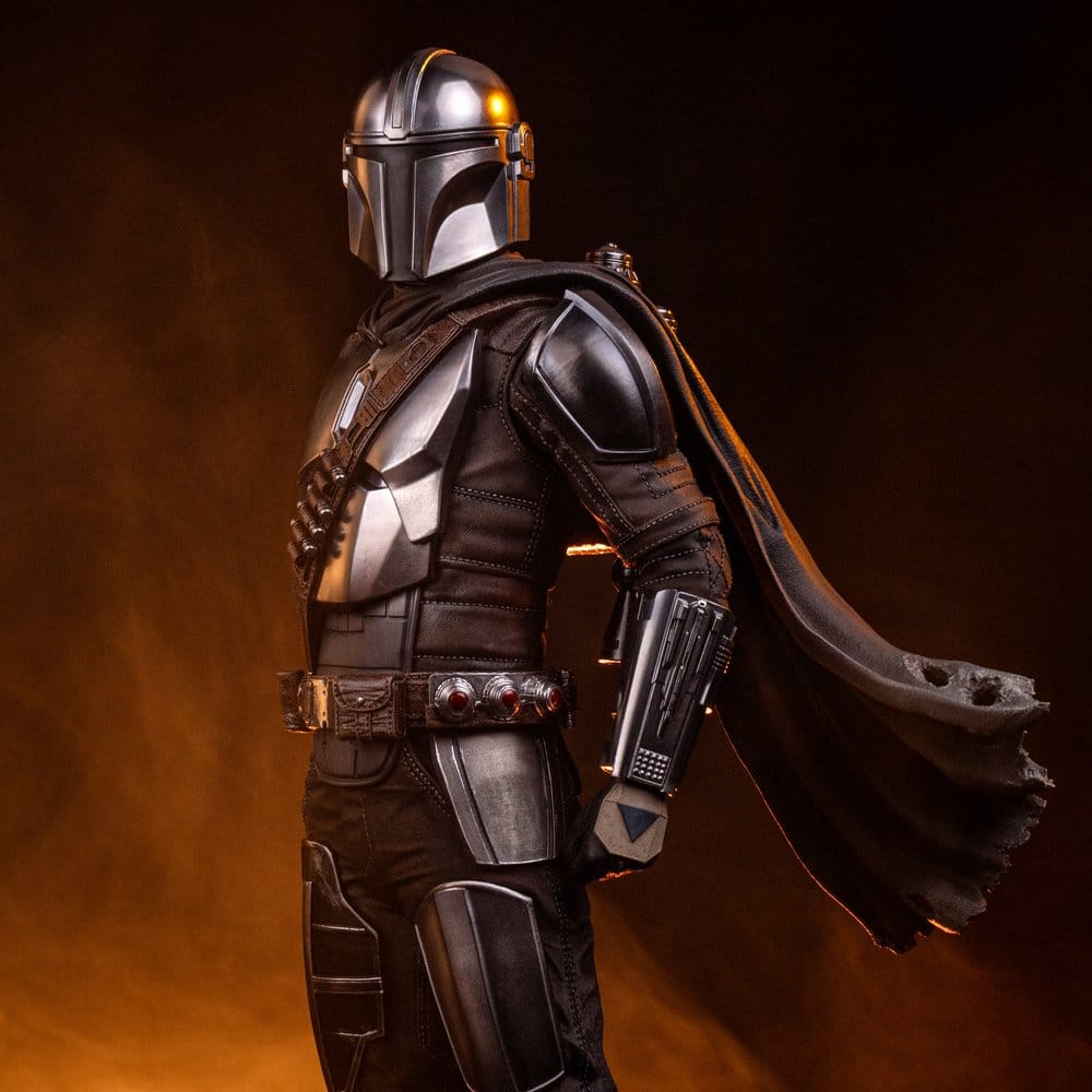 Iron Studios StarWars: The Mandalorian & Grogu - The Mandalorian und Grogu Legacy Replica 1/4 - Statue