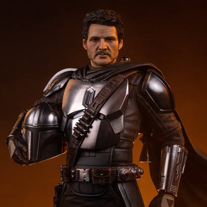 Iron Studios StarWars: The Mandalorian & Grogu - The Mandalorian und Grogu Legacy Replica 1/4 - Statue