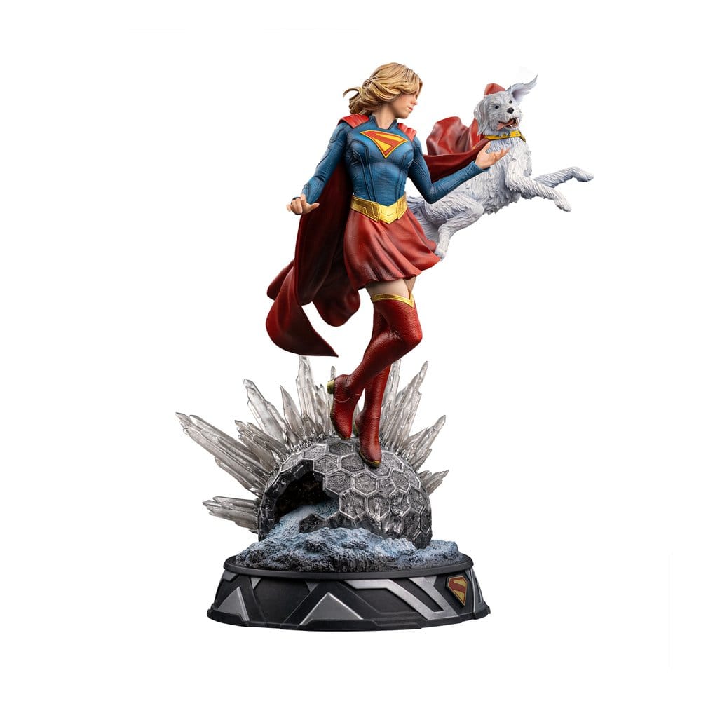 Iron Studios Supergirl - Supergirl & Krypto Art Scale 1/10 - Statue