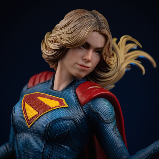 Iron Studios Supergirl - Supergirl & Krypto Art Scale 1/10 - Statue
