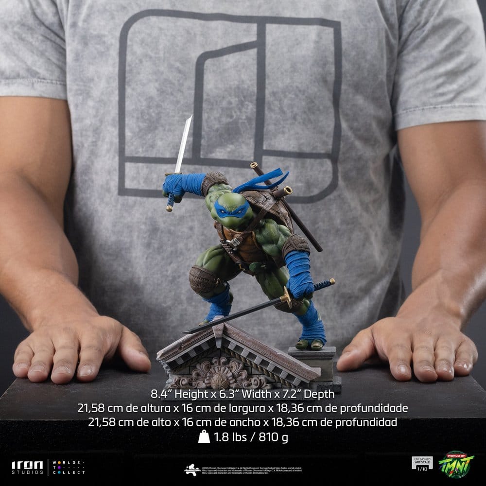 Iron Studios Teenage Mutant Ninja Turtles - Leonardo Unleashed Art Scale 1/10 - Statue