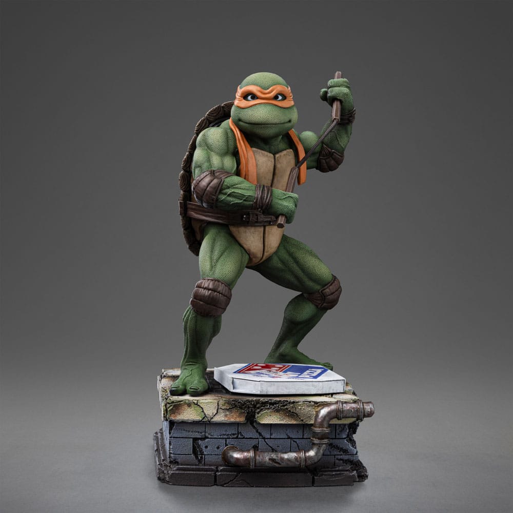 Iron Studios Teenage Mutant Ninja Turtles - Michelangelo Art Scale 1/10 - Statue