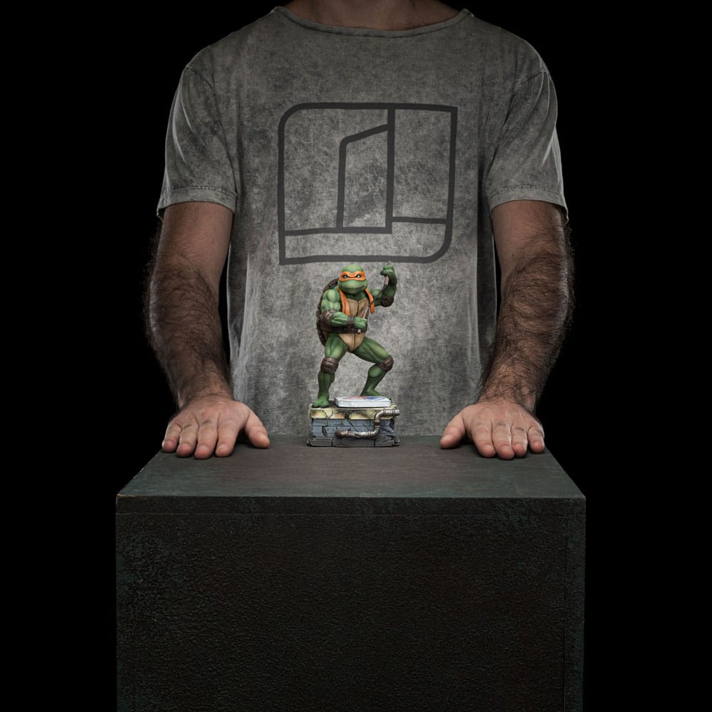 Iron Studios Teenage Mutant Ninja Turtles - Michelangelo Art Scale 1/10 - Statue