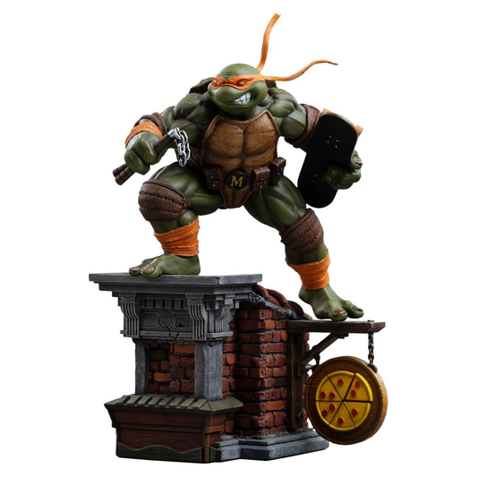 Iron Studios Teenage Mutant Ninja Turtles - Michelangelo Unleashed Art Scale 1/10 - Statue