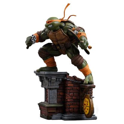 Iron Studios Teenage Mutant Ninja Turtles - Michelangelo Unleashed Art Scale 1/10 - Statue