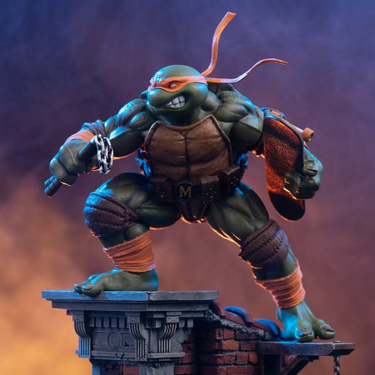 Iron Studios Teenage Mutant Ninja Turtles - Michelangelo Unleashed Art Scale 1/10 - Statue