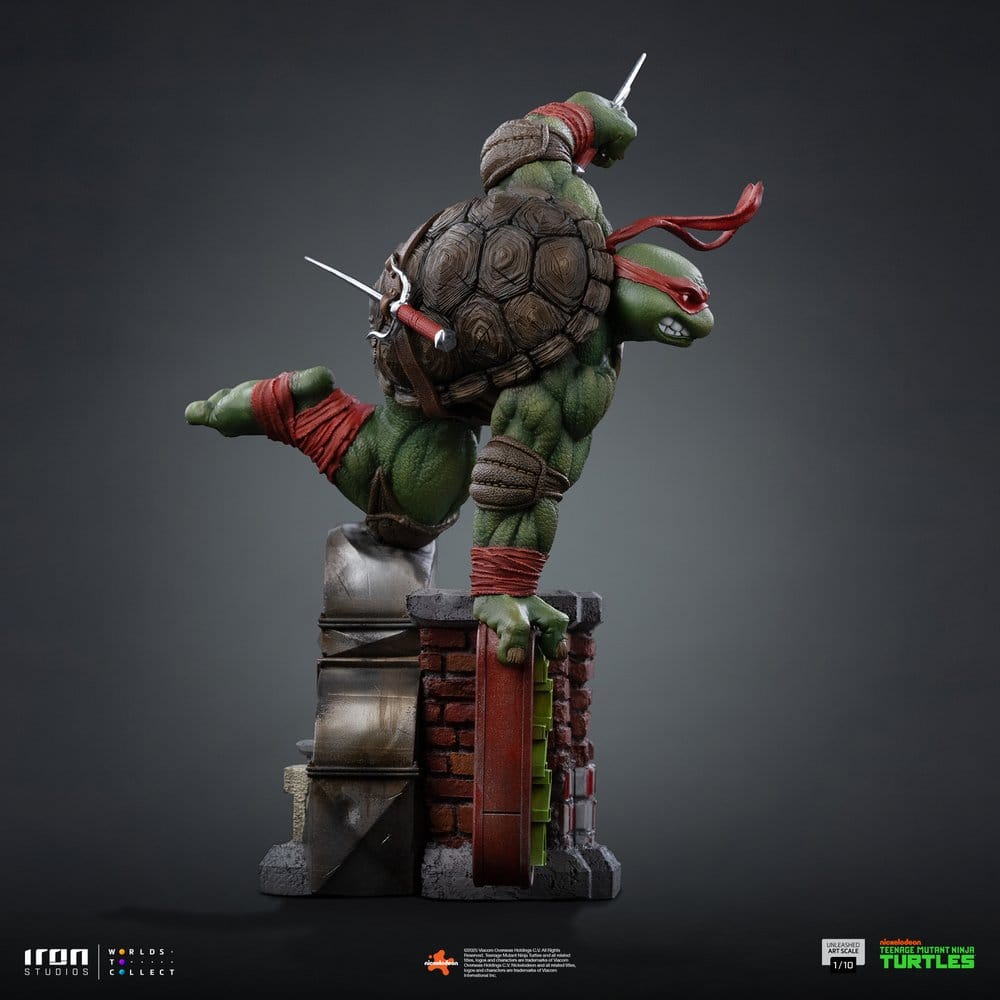 Iron Studios Teenage Mutant Ninja Turtles - Raphael Unleashed Art Scale 1/10 - Statue