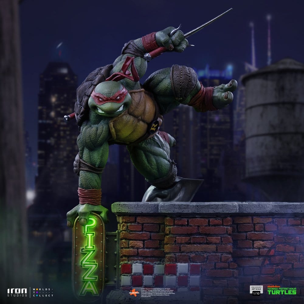 Iron Studios Teenage Mutant Ninja Turtles - Raphael Unleashed Art Scale 1/10 - Statue