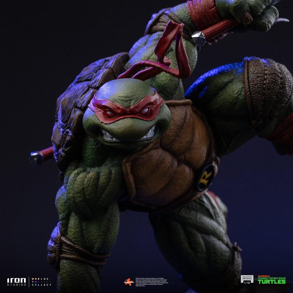 Iron Studios Teenage Mutant Ninja Turtles - Raphael Unleashed Art Scale 1/10 - Statue