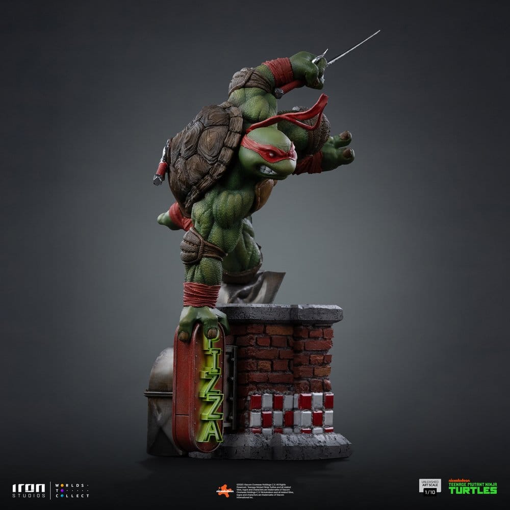 Iron Studios Teenage Mutant Ninja Turtles - Raphael Unleashed Art Scale 1/10 - Statue