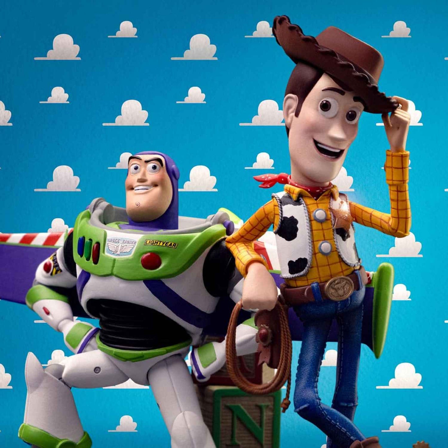 Iron Studios Toy Story - Buzz & Woody Deluxe Art Scale 1/10 - Statue