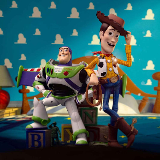 Iron Studios Toy Story - Buzz & Woody Deluxe Art Scale 1/10 - Statue
