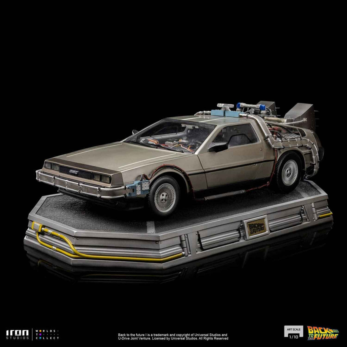 Iron Studios Zurück in die Zukunft - DeLorean Art Scale 1/10 - Statue
