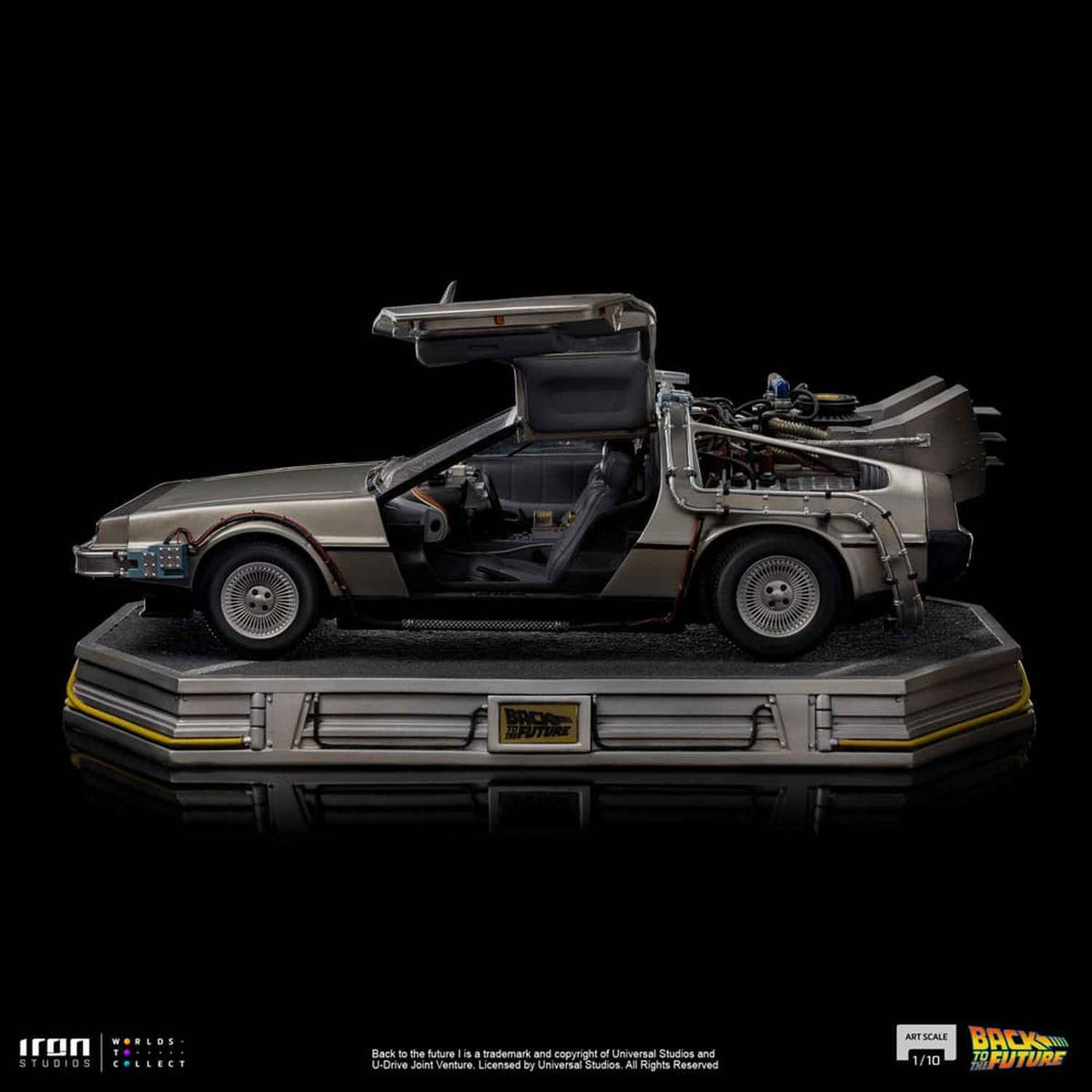 Iron Studios Zurück in die Zukunft - DeLorean Art Scale 1/10 - Statue