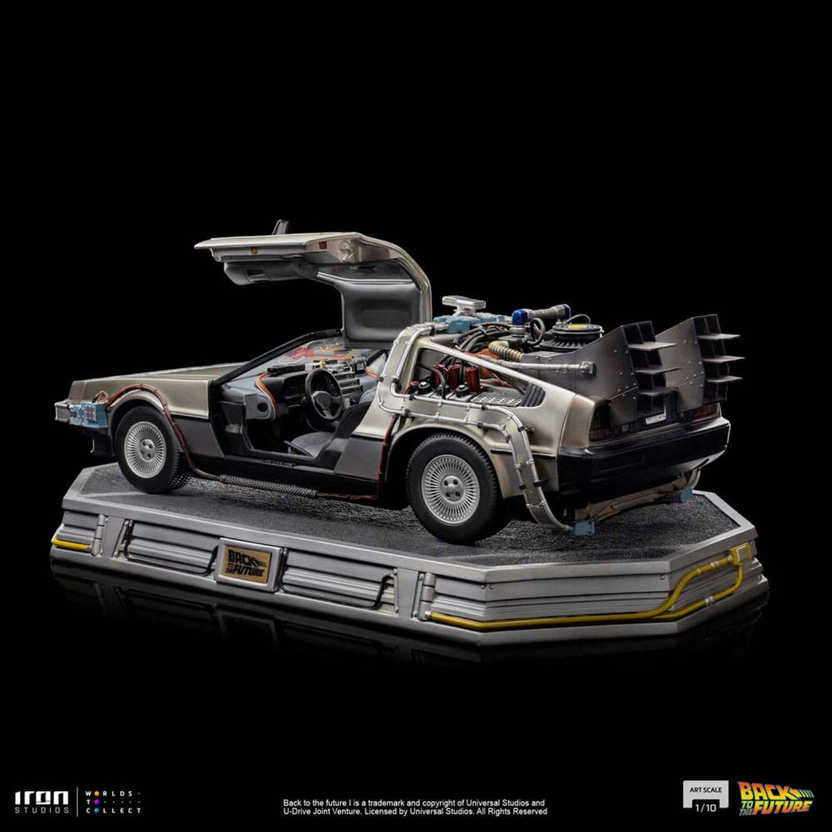 Iron Studios Zurück in die Zukunft - DeLorean Art Scale 1/10 - Statue