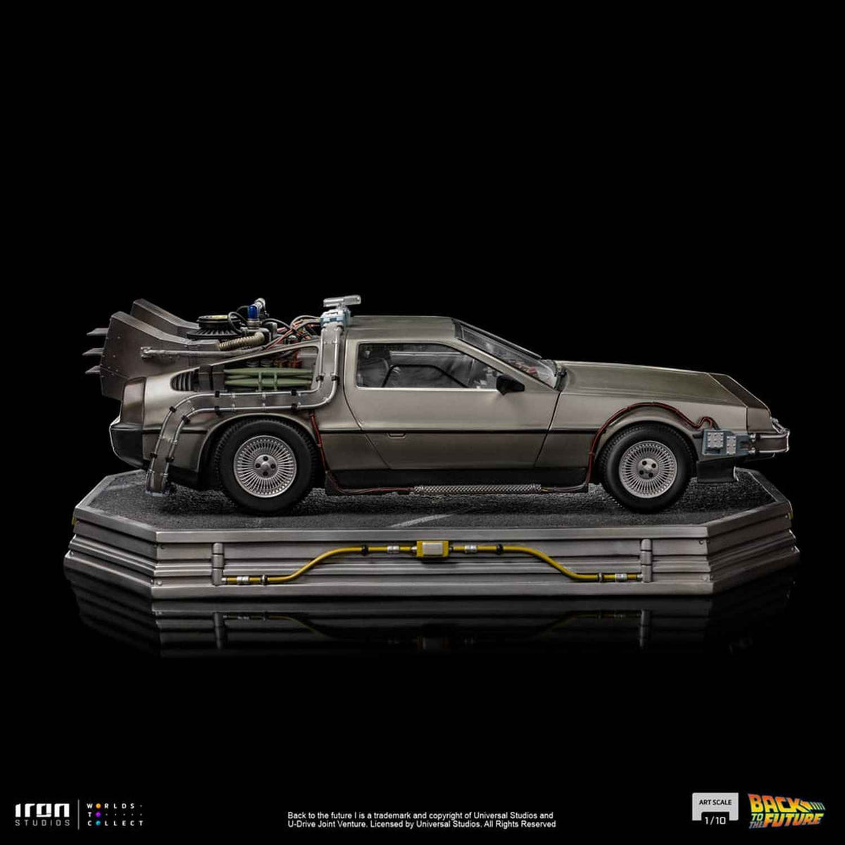 Iron Studios Zurück in die Zukunft - DeLorean Art Scale 1/10 - Statue